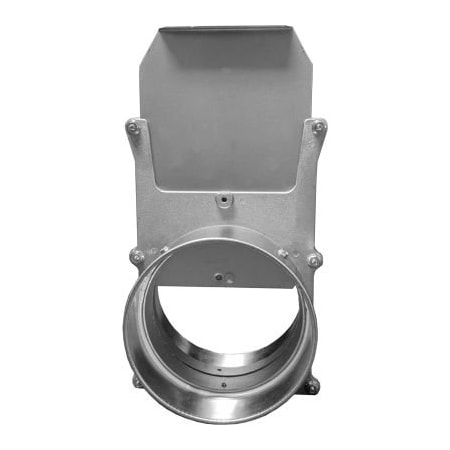 Us Duct US Duct Clamp Together Manual Blast Gate, 12" Diameter, Galvanized RCO12.G